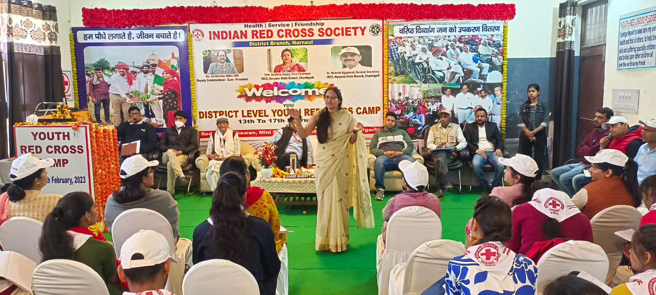 Red Cross Youth Camp Narnaul